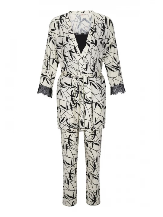 Foto van product Goldenbay Pyjama zwart / wit