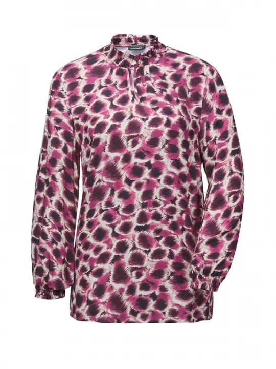 Foto van product Goldner Blouse crème / bessen / pink / zwart