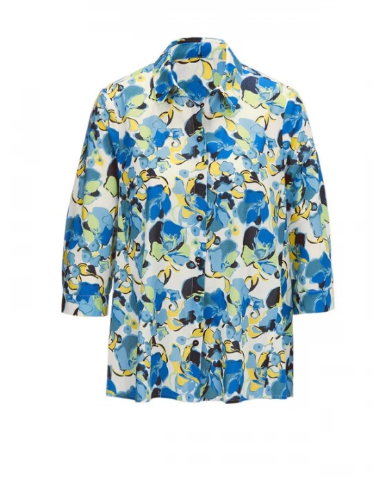 Foto van product Goldner Blouse blauw / groen
