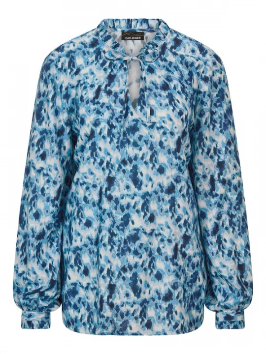 Foto van product Goldner Blouse blauw / navy / lichtblauw / wit