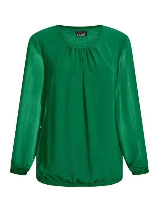 Foto van product Goldner Blouse donkergroen