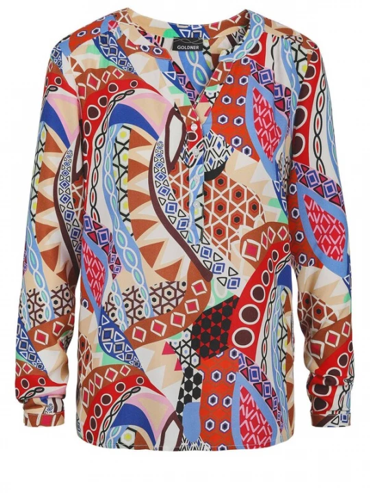 Foto van product Goldner Blouse gemengde kleuren