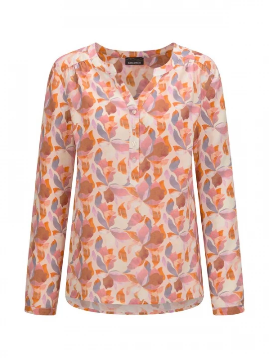 Foto van product Goldner Blouse gemengde kleuren / oranje