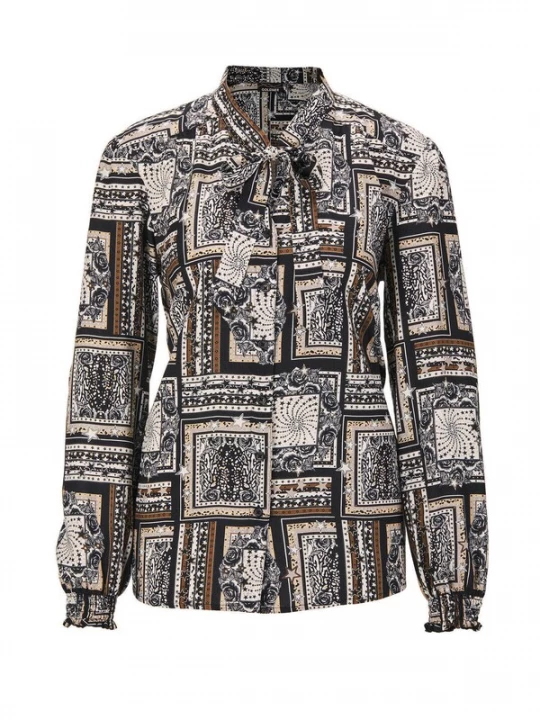 Foto van product Goldner Blouse gemengde kleuren / zwart