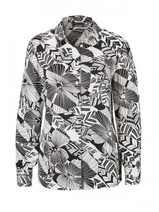 Foto van product Goldner Blouse zwart / wit