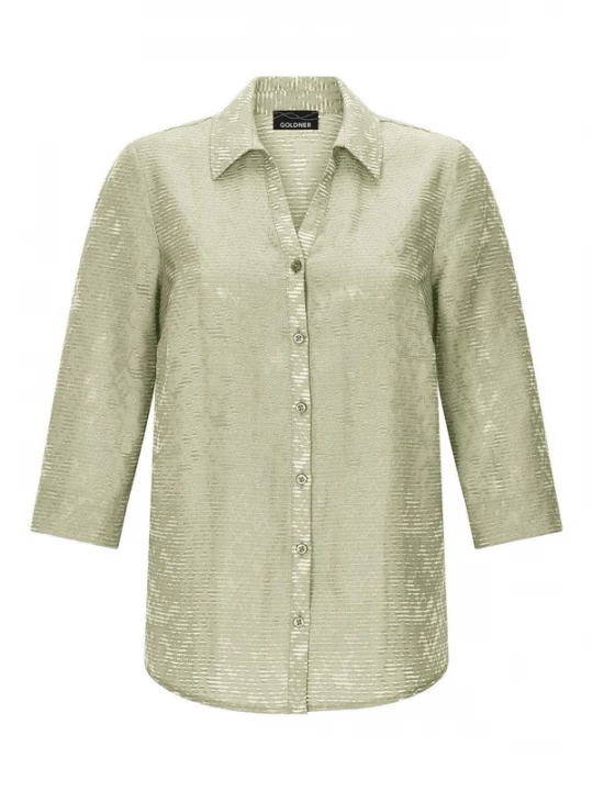 Foto van product Goldner Blouse lichtgroen