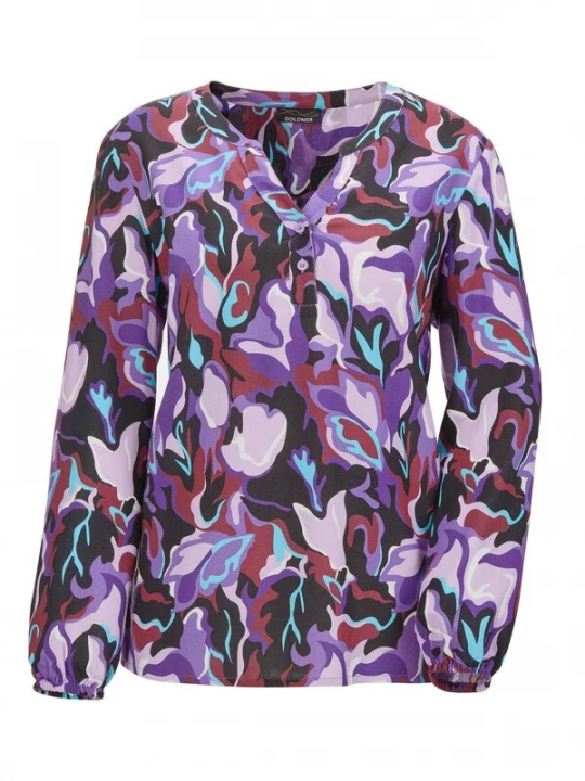 Foto van product Goldner Blouse lila / gemengde kleuren