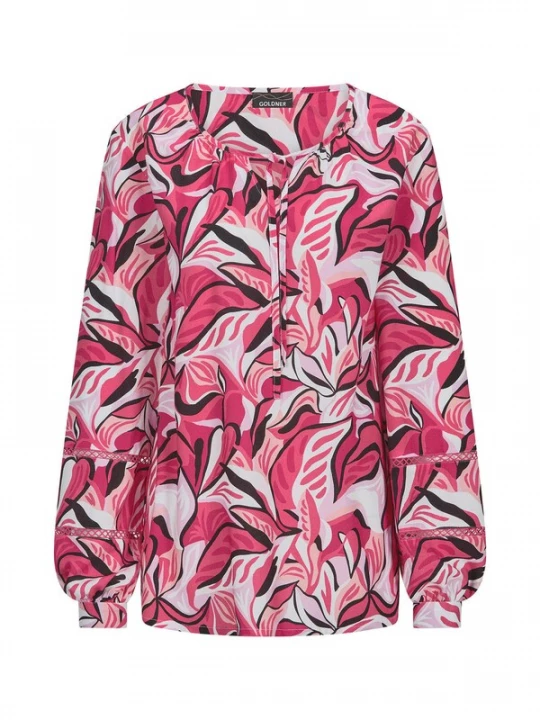 Foto van product Goldner Blouse pink / zwart / wit