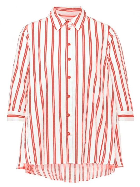 Foto van product Goldner Blouse watermeloen rood / wit