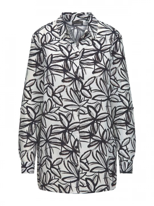 Foto van product Goldner Blouse grijs / zwart / wit
