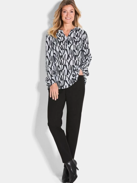 Foto van product Goldner Blouse zwart / wit