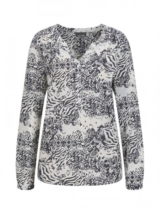 Foto van product Goldner Blouse zwart / wit