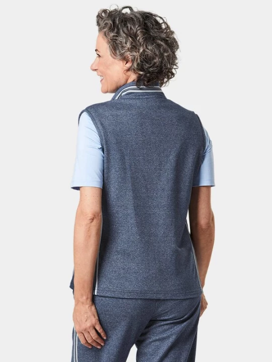 Foto van product Goldner Bodywarmer nachtblauw / blauw gemêleerd