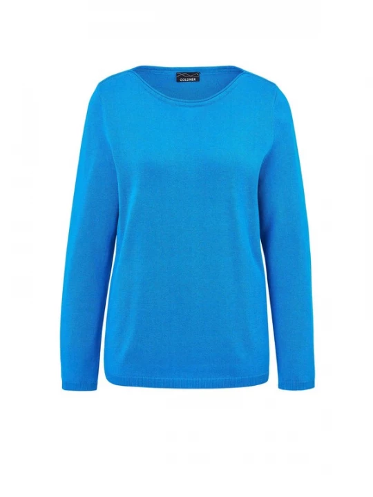 Foto van product Goldner Gebreid vest blauw