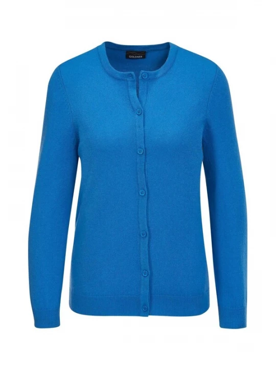 Foto van product Goldner Gebreid vest blauw