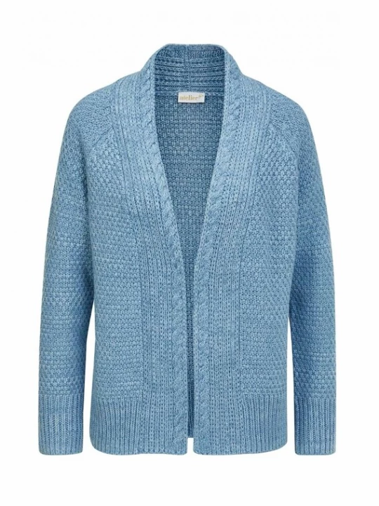 Foto van product Goldner Gebreid vest blauw / lichtblauw