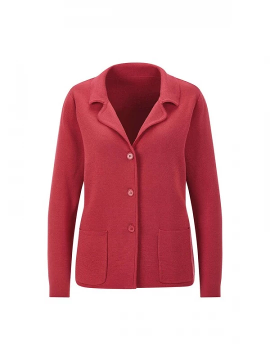 Foto van product Goldner Gebreid vest bloedrood