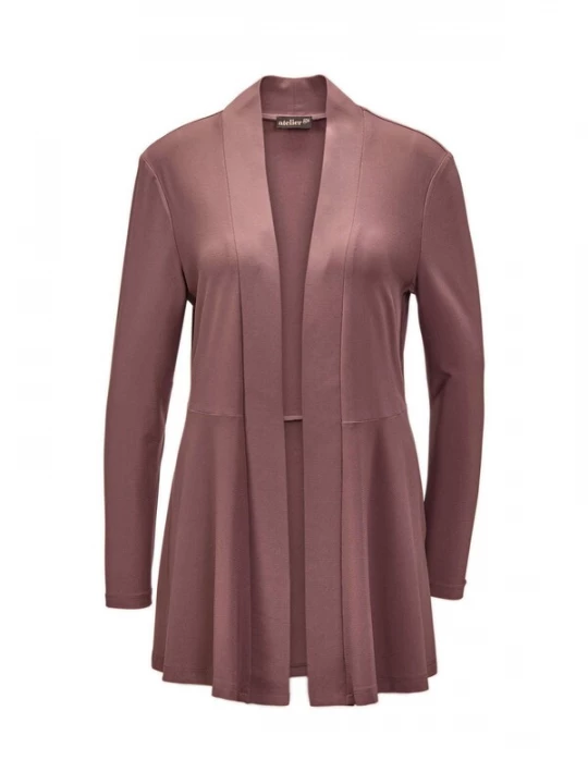 Foto van product Goldner Gebreid vest donkerlila