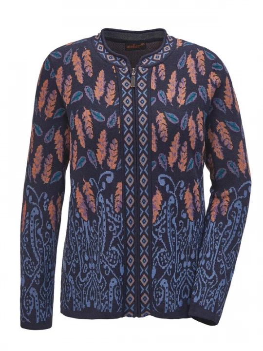 Foto van product Goldner Gebreid vest gemengde kleuren