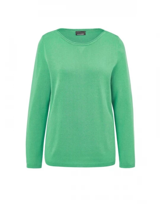 Foto van product Goldner Gebreid vest groen