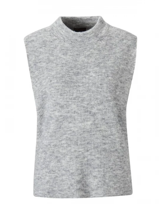 Foto van product Goldner Gebreide bodywarmer grijs