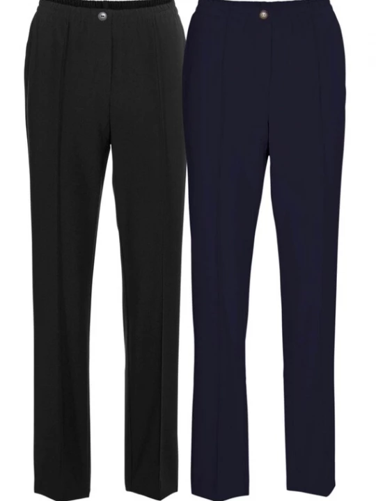 Foto van product Goldner Pantalon donkerblauw / grijs