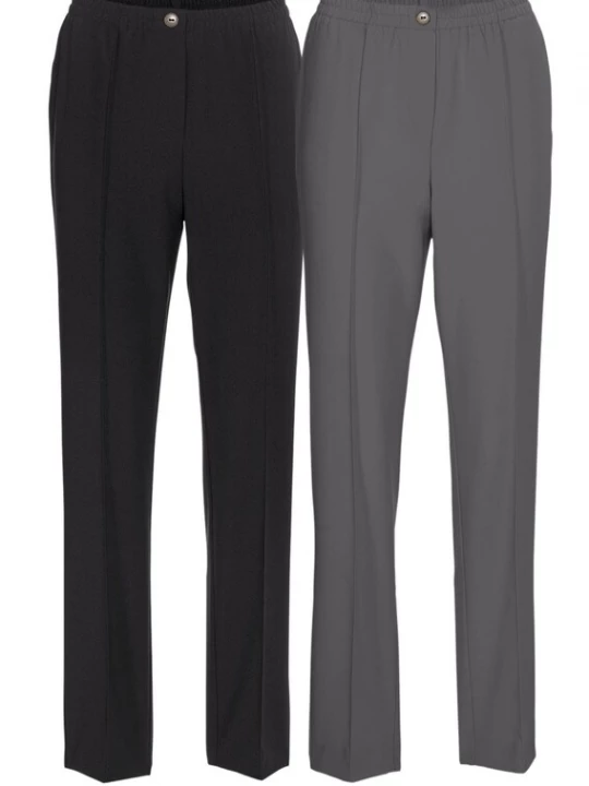 Foto van product Goldner Pantalon grijs / zwart