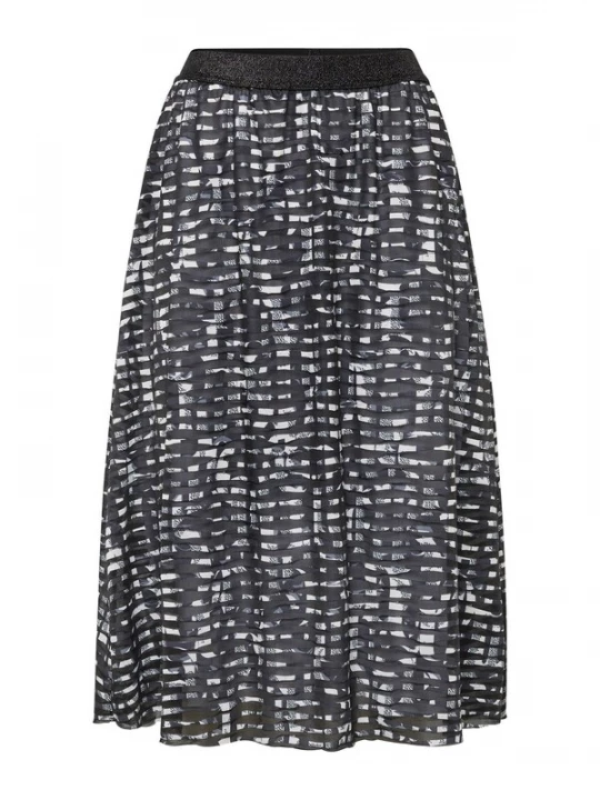 Foto van product Goldner Rok zwart / wit