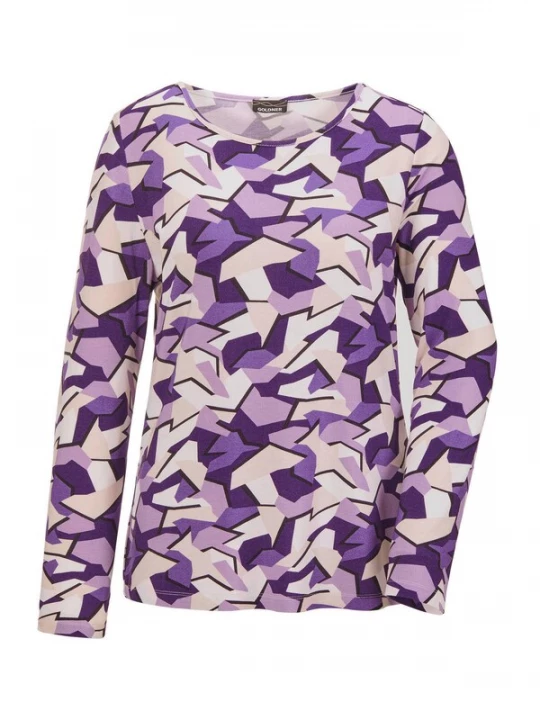Foto van product Goldner Shirt lila / gemengde kleuren