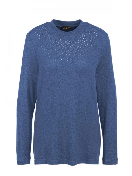 Foto van product Goldner Shirt blauw / zwart