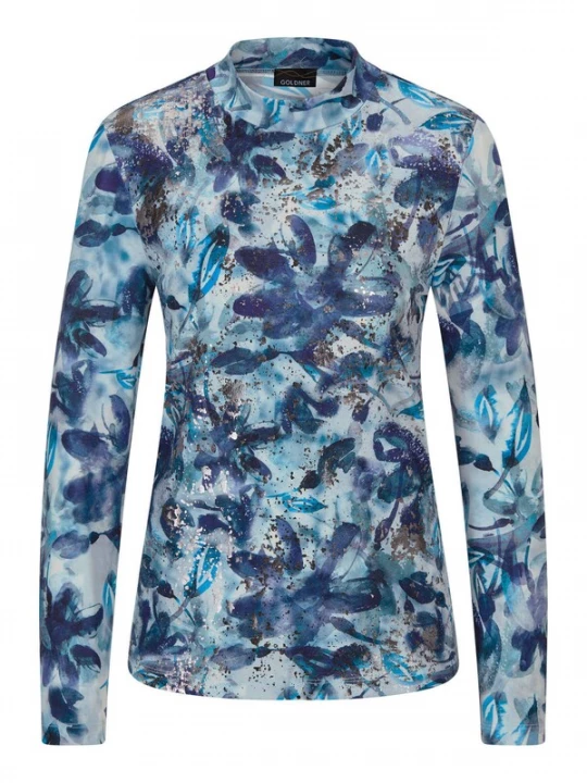 Foto van product Goldner Shirt blauw / lichtblauw / donkerblauw / wit