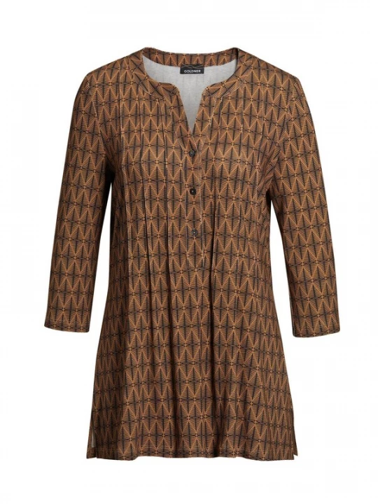 Foto van product Goldner Shirt bruin / zwart