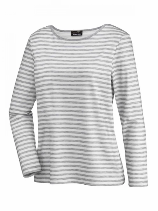 Foto van product Goldner Shirt crème / grijs gemêleerd