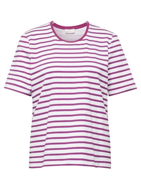 Foto van product Goldner Shirt donkerroze / wit