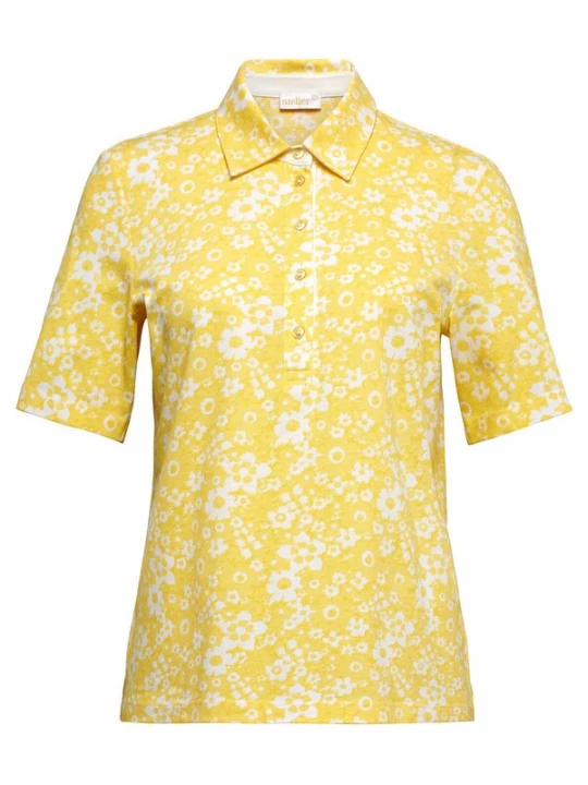 Foto van product Goldner Shirt geel / wit