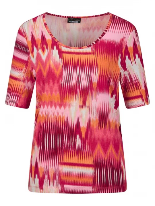 Foto van product Goldner Shirt gemengde kleuren / rood