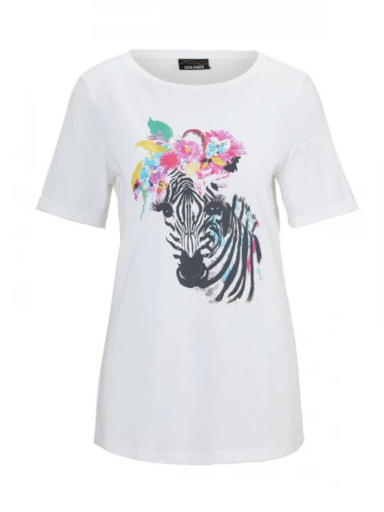 Foto van product Goldner Shirt gemengde kleuren / wit