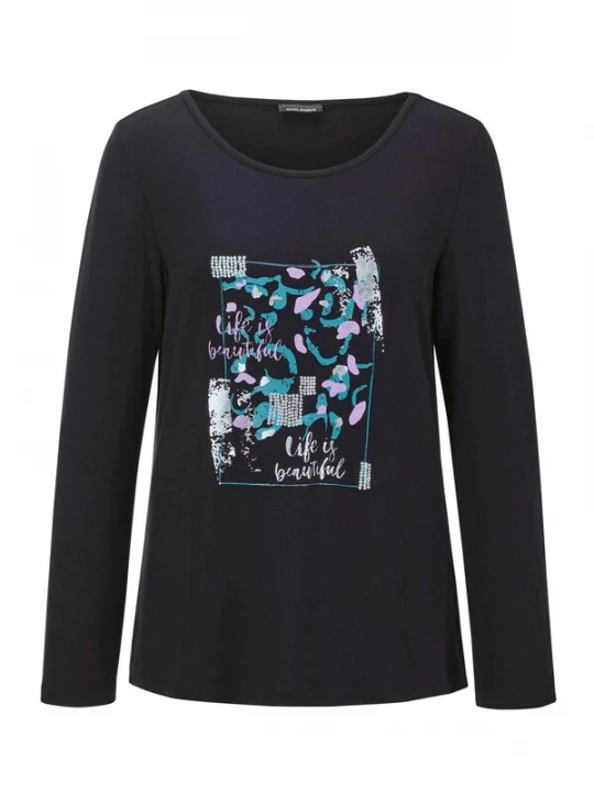 Foto van product Goldner Shirt gemengde kleuren / zwart