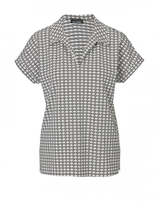 Foto van product Goldner Shirt grijs / zwart