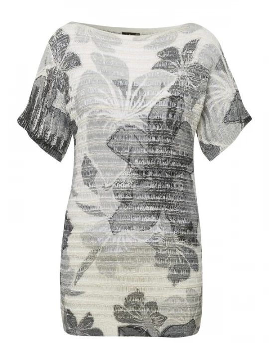 Foto van product Goldner Shirt grijs / zwart / wit