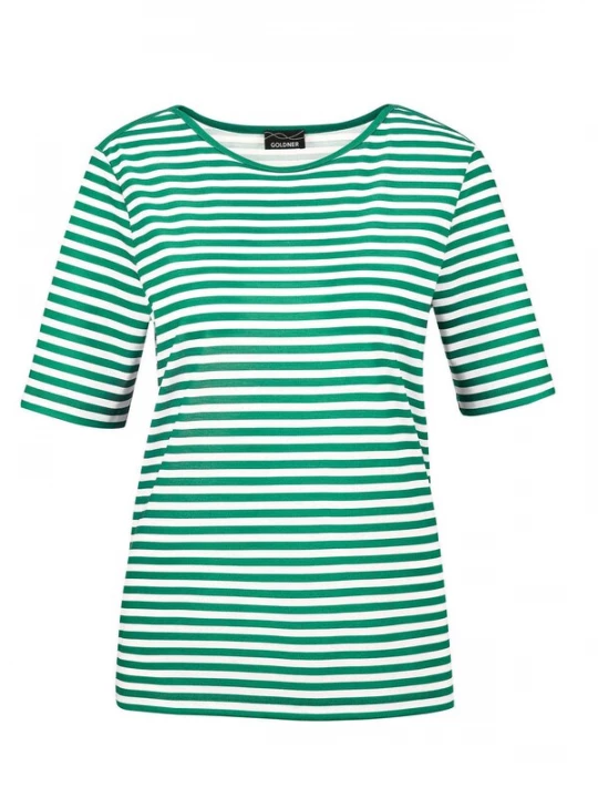 Foto van product Goldner Shirt groen / wit