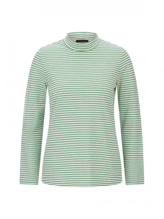 Foto van product Goldner Shirt lichtgroen / offwhite