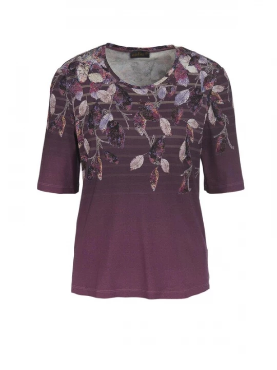 Foto van product Goldner Shirt beige / grijs / lila