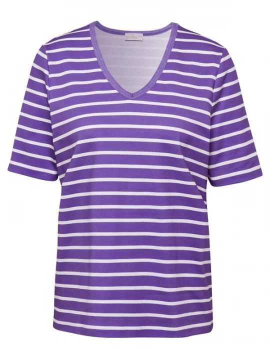 Foto van product Goldner Shirt lila / wit