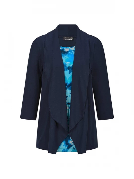 Foto van product Goldner Shirt marine / cyaan blauw
