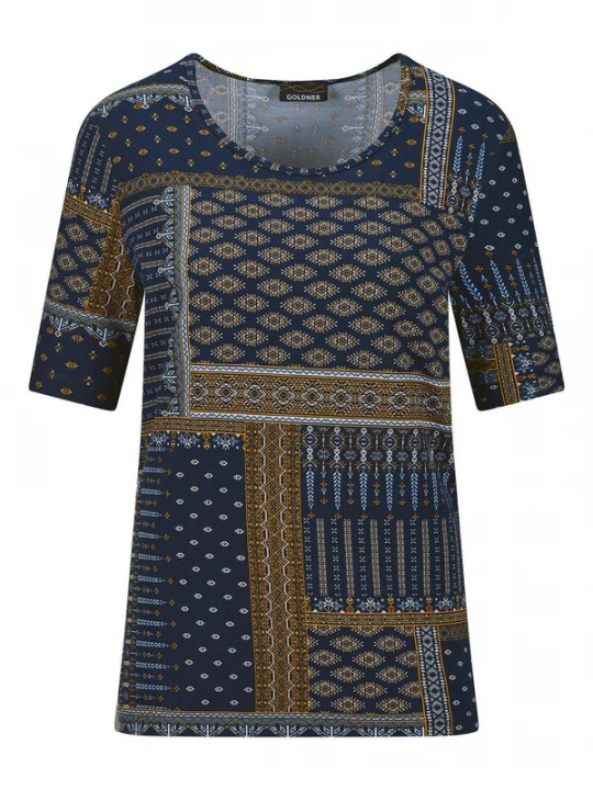 Foto van product Goldner Shirt marine / gemengde kleuren