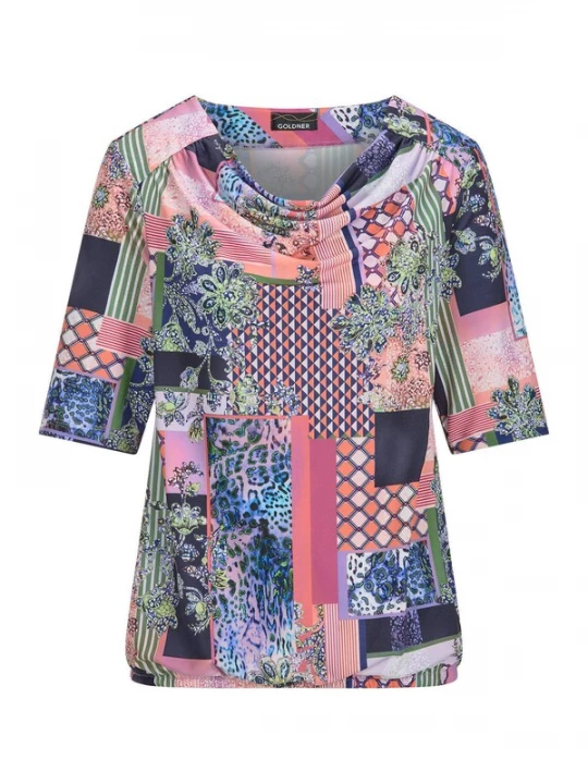 Foto van product Goldner Shirt marine / gemengde kleuren