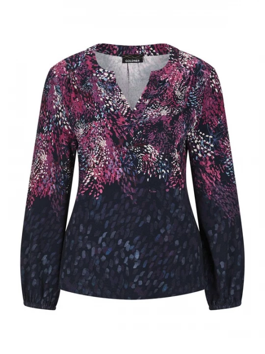 Foto van product Goldner Shirt marine / lila