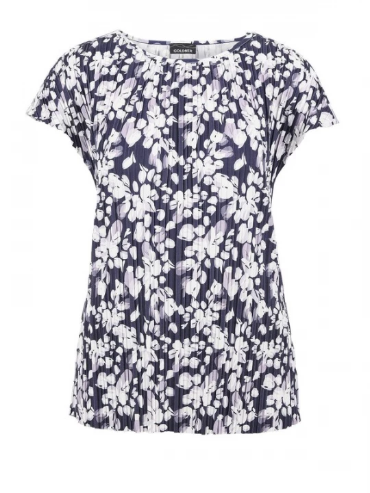 Foto van product Goldner Shirt marine / sering / wit