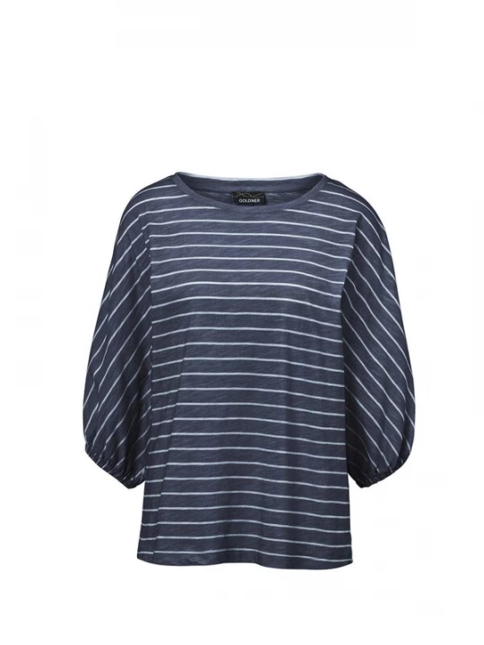 Foto van product Goldner Shirt marine / wit